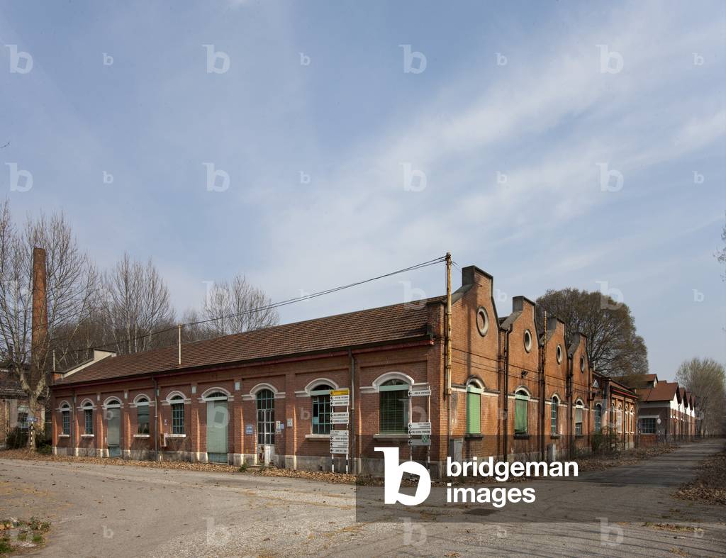 Gas factory and Bovisa Gasometers, Milan, Lombardy, Italy (photo)
