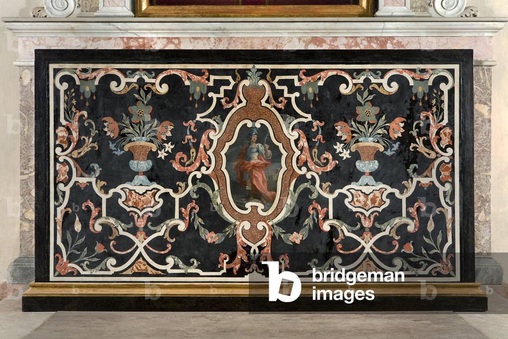 Antepedium dedicated to Saint Charles, 1757