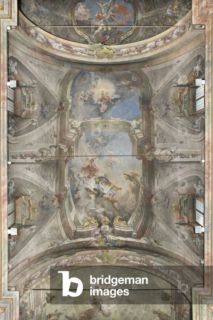 Ceiling of the nave (fresco)