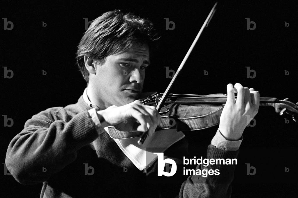 Raphael Oleg, 1986 (b/w photo)