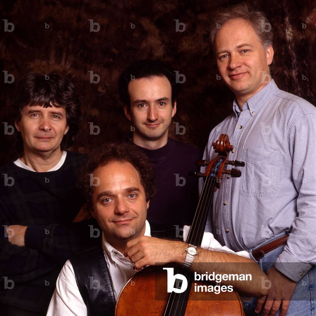 Takács Quartet, Paris, France, 1998 (photo)