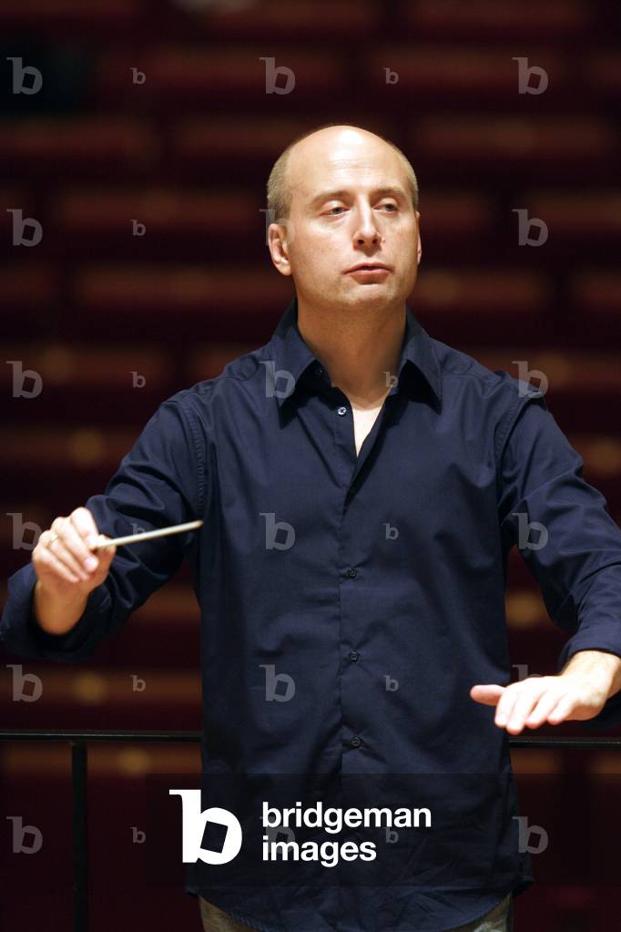 Paavo Jarvi, Paris, October 2006. Estonian conductor b. 30 December 1962.
