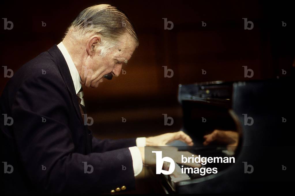 Jorge Bolet (1914 - 1990), Cuban pianist, Paris 1988