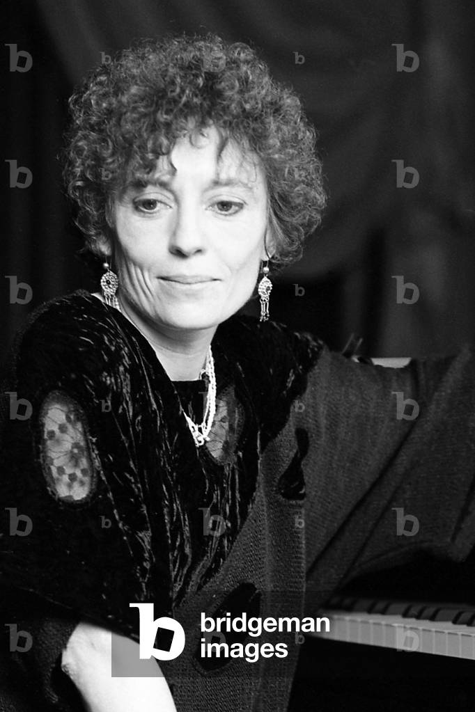 Maria Joao Pres, 1987 (b/w photo)