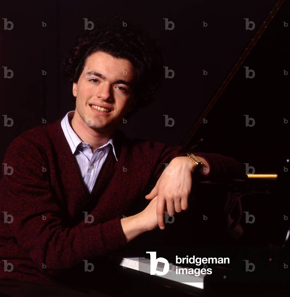 Evgeny Kissin - portrait of the Russian pianist in Paris, France, in 1995. b. 10 October 1971