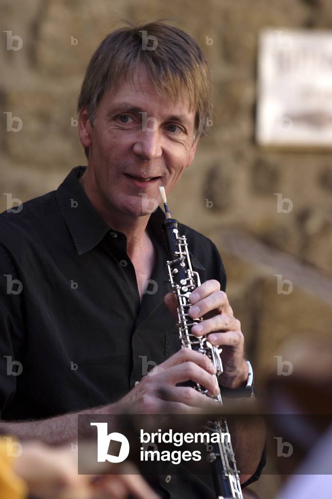 FRANCOIS MEYER with oboe Festival de l'Emperi, Salon de Provence Music Festival, August 2007.  French oboist