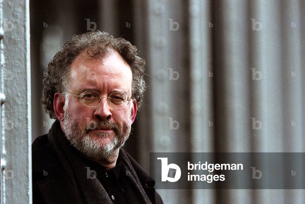 Simon Bainbridge. Portrait photograph taken in Paris, February 2006. English composer, born in 1952.