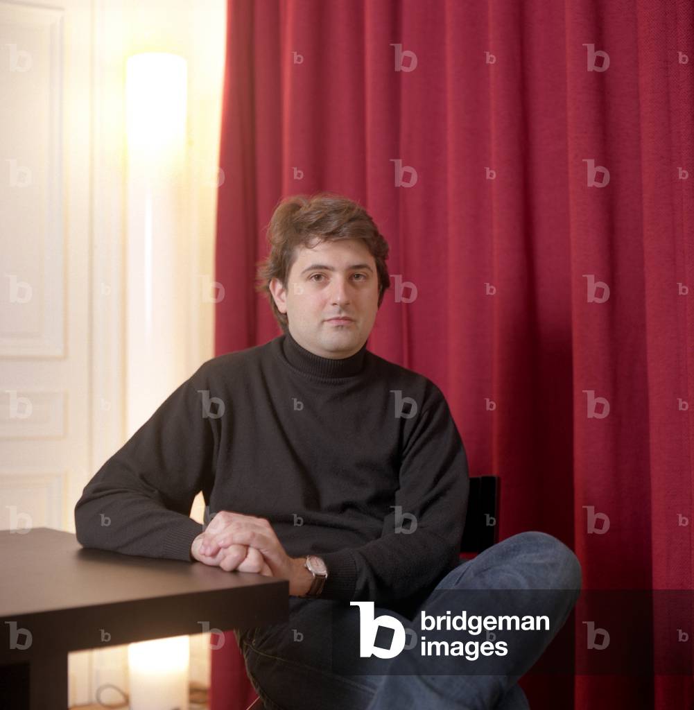 Bruno Mantovani - portrait of the French composer in Paris, France, October 2005. b. 8 October 1974