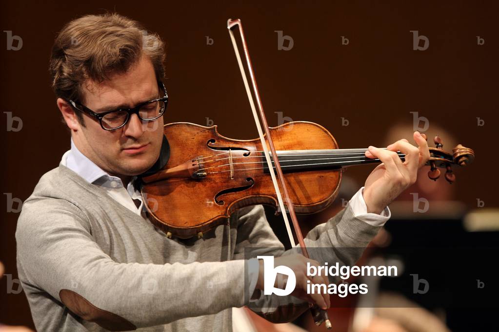 Renaud Capuacon - French violinist born in 1976 Paris 05 2010 - Ensemble Orchestral de Paris - Paris - Theatre des Champs Elysees