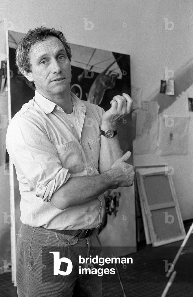 Vladimir Velikovic Yugoslavian painter born in 1935 in Beograd - Paris 1983