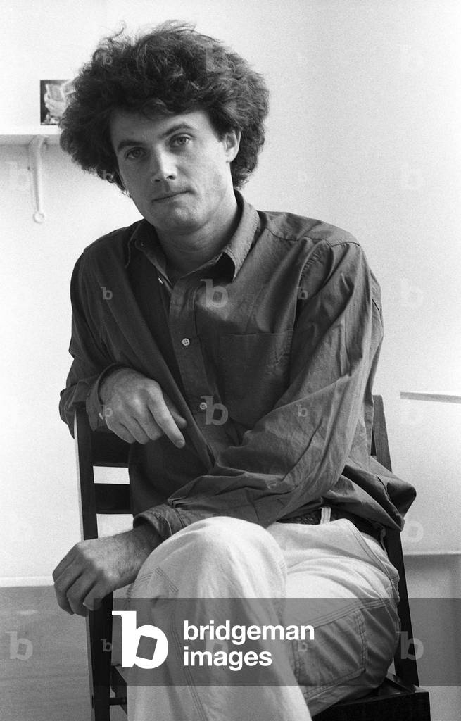 Bernard Moninot (b/w photo, 1985)