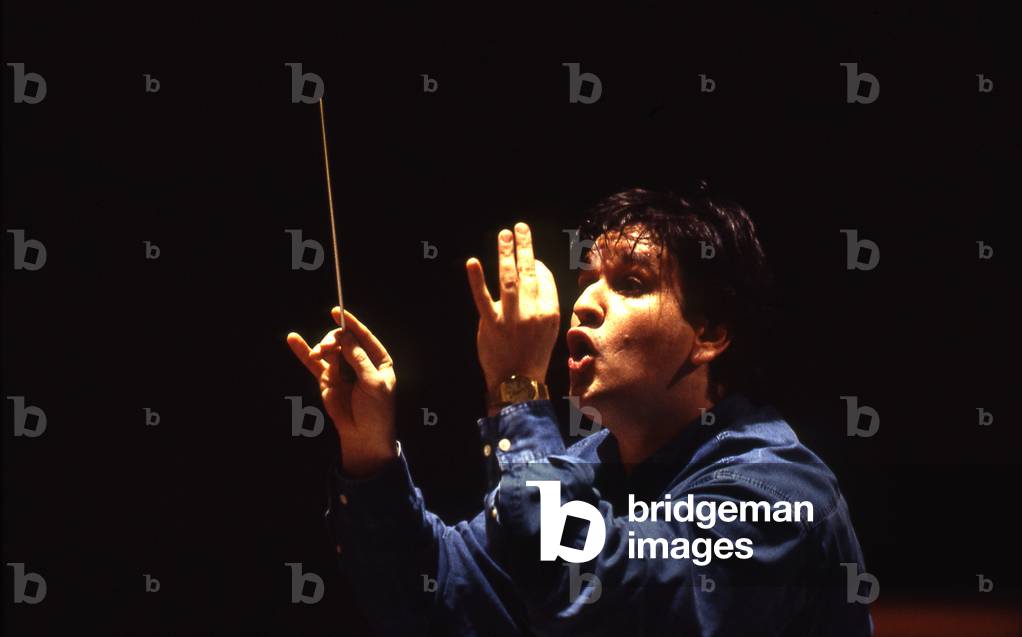 Antonio Pappano in 1994, Paris. British conductor and pianist, b. 30 December 1959