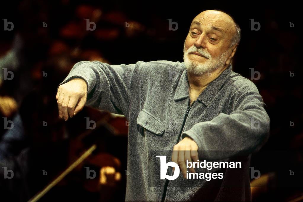 Kurt Masur - portrait of the German conductor 1927 - 2015 Paris 2002