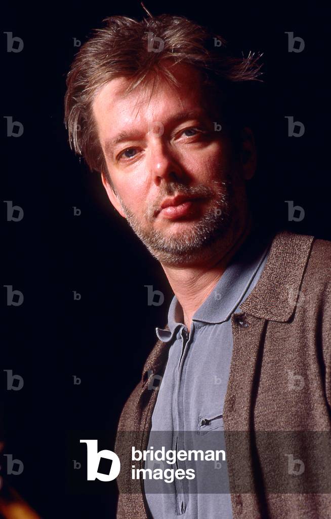 Jukka - Pekka Saraste - portrait of the Finnish conductor in  Paris, April 1999. b.22 April 1956.