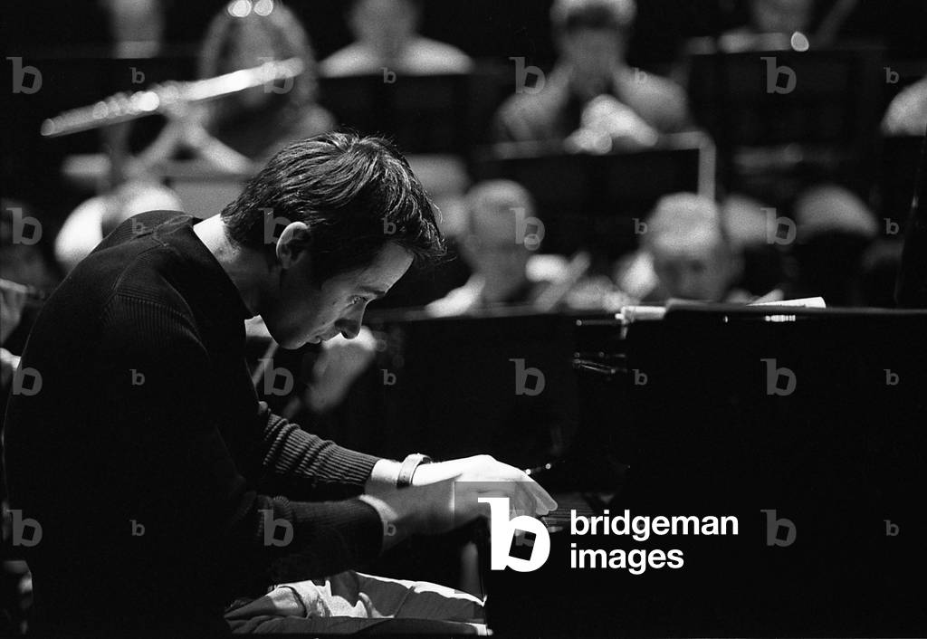 Piotr Anderszewski - portrait of the Polish pianist, b. 1969.