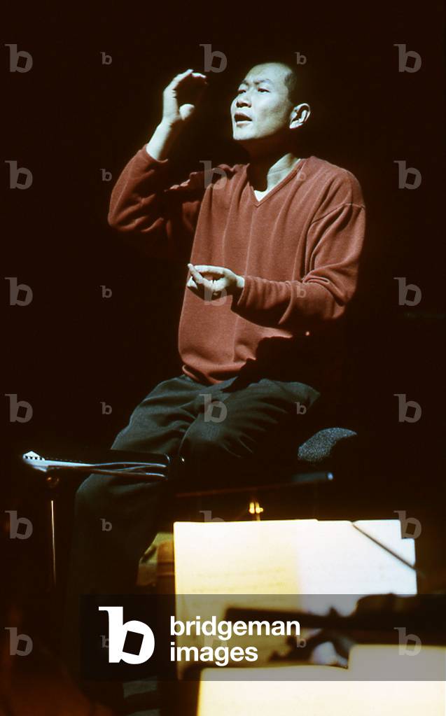 Tan Dun - Chinese composer, Paris, 2002. Composed the soundtracks of the movies Crouching Tiger, Hidden Dragon and Hero. b. 18 August 1957