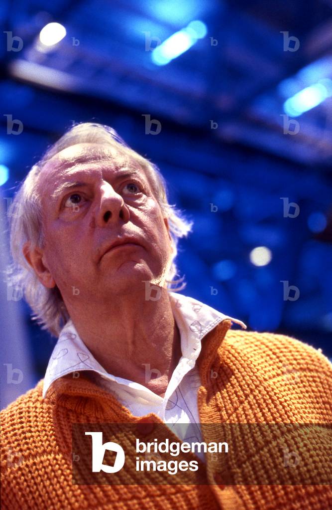 Karlheinz Stockhausen, Paris, France, 1998 (photo)