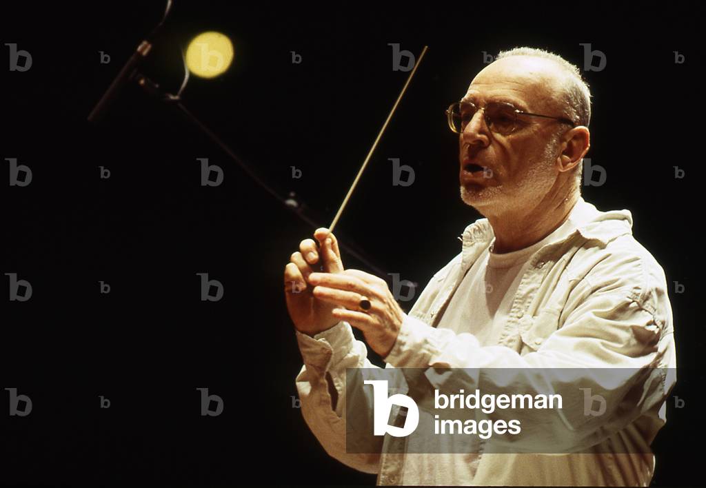 Michael Gielen - German conductor, Paris. b. 29 July 1927 -