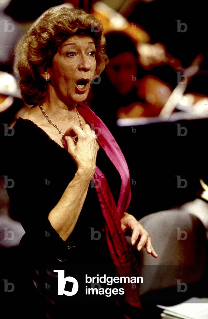 Felicity Lott in 2003, Paris, France. English soprano, b. 1947
