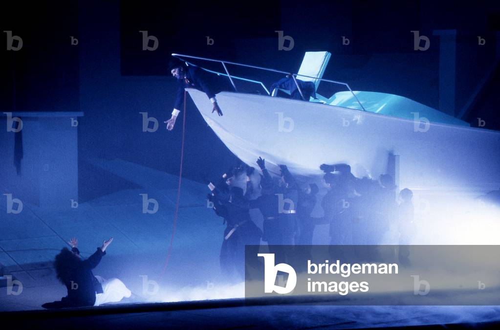 Ariane and blue beard, Théatre du Châtelet in Paris, France, 1991 (photo)