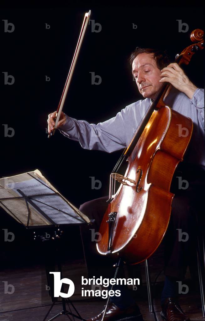 Miklós Perényi - Hungarian cellist in Paris, 1997.