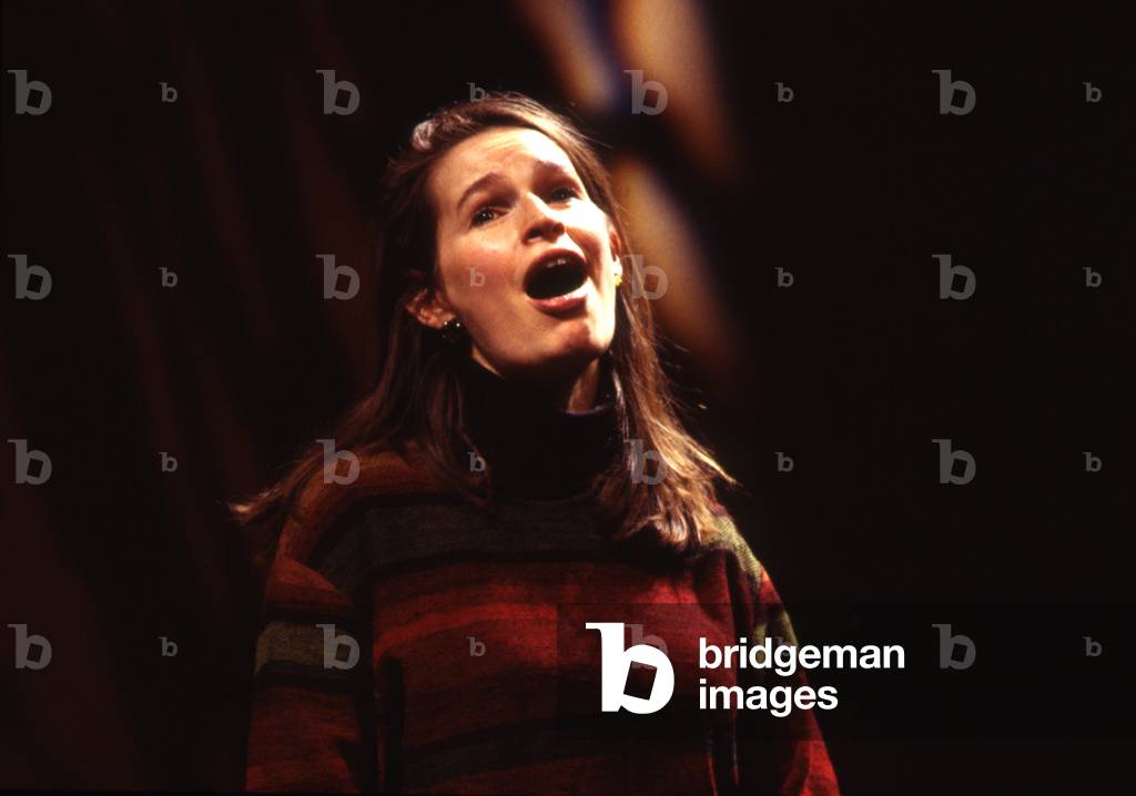 Sophie Koch - portrait of the French mezzo - soprano rehearsing in February 2005.