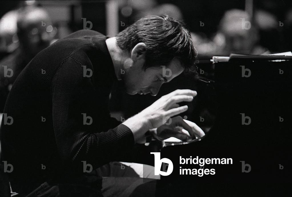 Piotr Anderszewski - portrait of the Polish pianist, b. 1969.