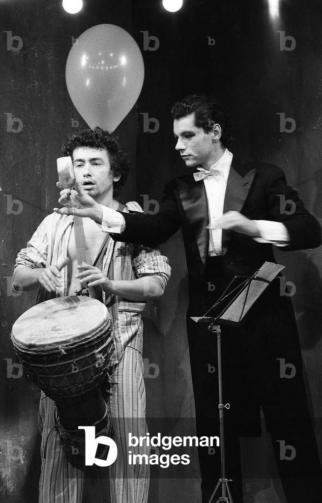 Societe adoucie, Georges Aperghis (b/w photo, 1983)