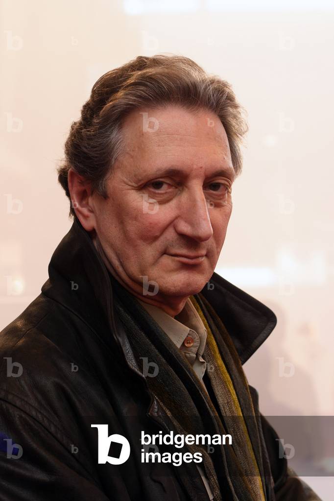 Gérard De Cortanze ( b. 22 July 1948) - portrait. French writer, Paris 2009.