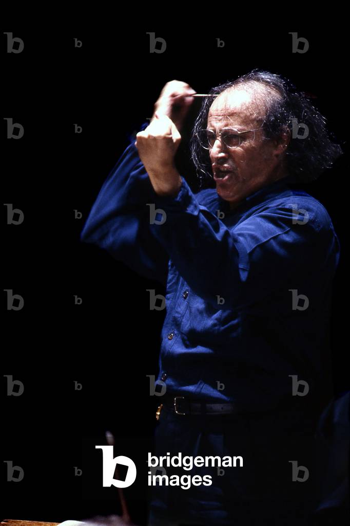 Eliahu Inbal - Paris 1991 - Israeli conductor born in 1936