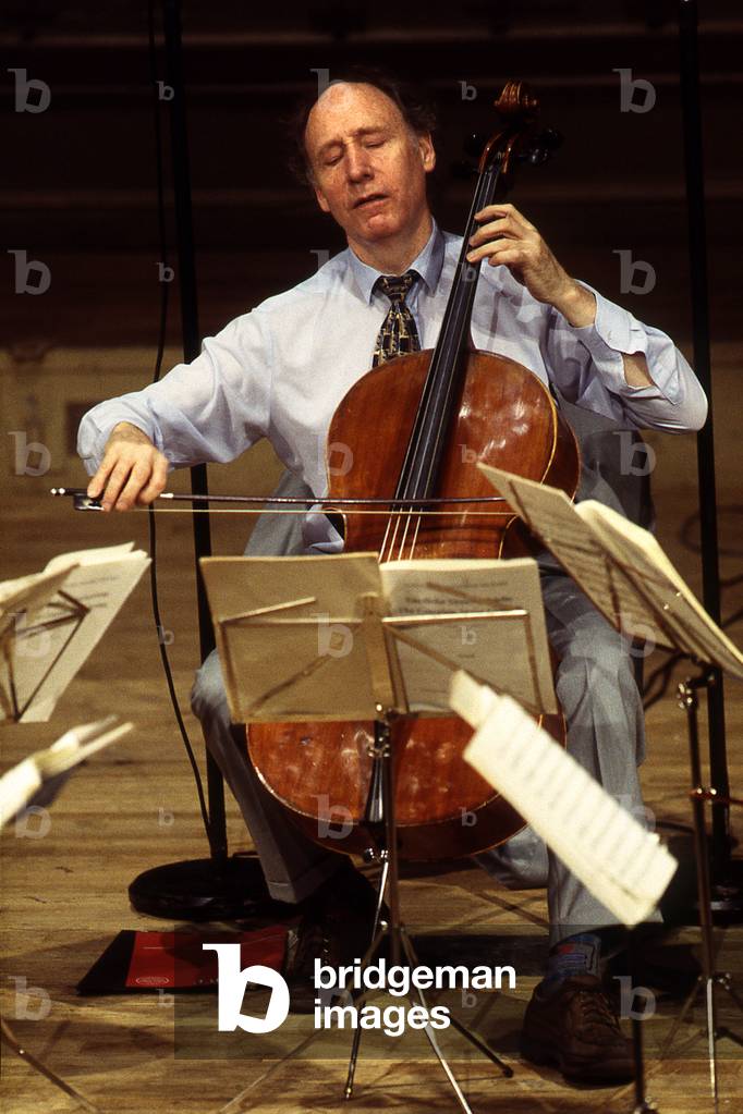 Anner Bylsma - Paris 03 1997 - Dutch cellist 17 02 1934 The Hague in Holland