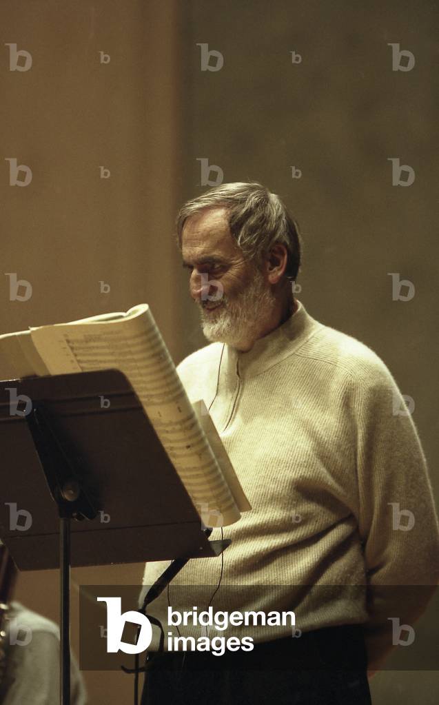 Helmut Lachenmann at la Cité de la musique, Paris, 2006 (photo)