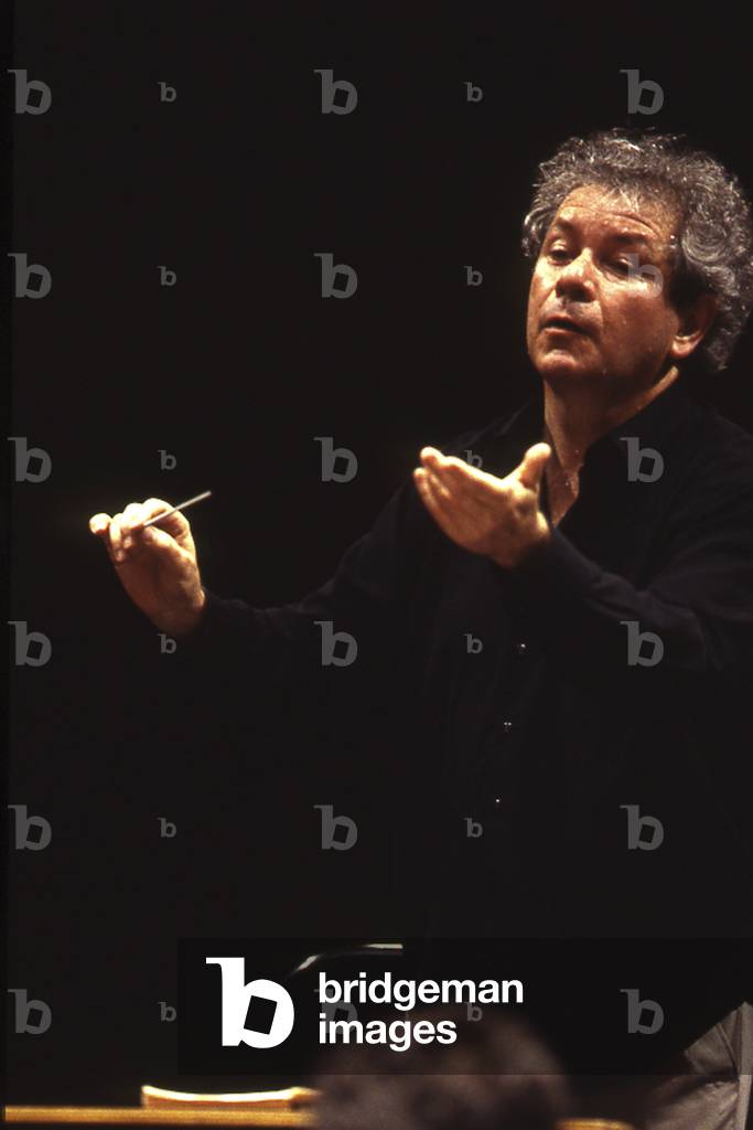 Jiri Belohlavek - portrait of the Czech conductor, May 2002.