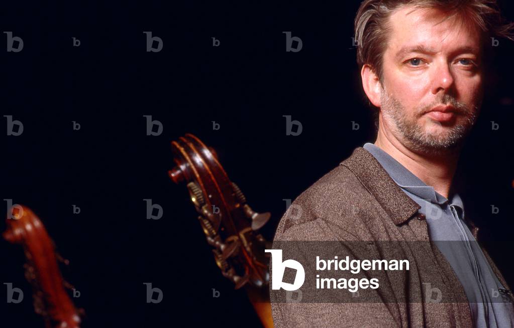 Jukka - Pekka Saraste - portrait of the Finnish conductor in  Paris, April 1999. b.22 April 1956.