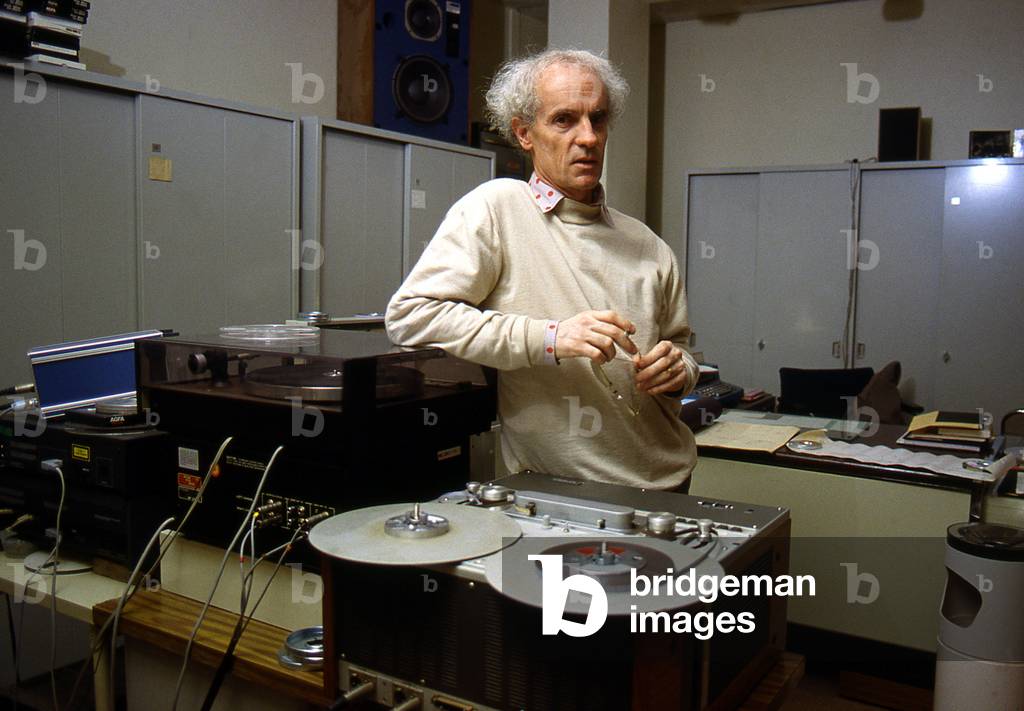 Franois Bayle - French composer 27 04 1932, Madagascar, creator of the Groupe de Recherche Musicale. Paris, 1987