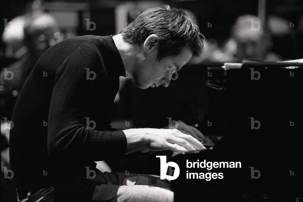 Piotr Anderszewski - portrait of the Polish pianist, b. 1969.