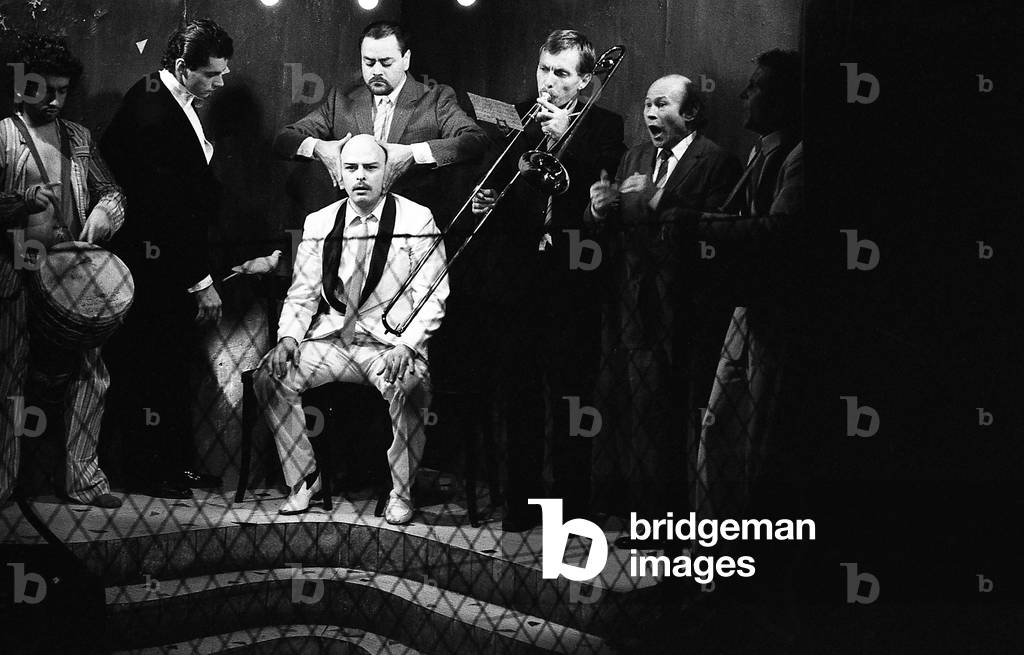 Societe adoucie, Georges Aperghis (b/w photo, 1983)