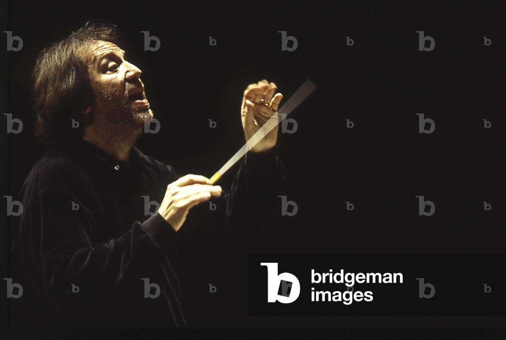 Riccardo Chailly - portrait of the Italian conductor, Paris, June 2001. Born 20 February 1953