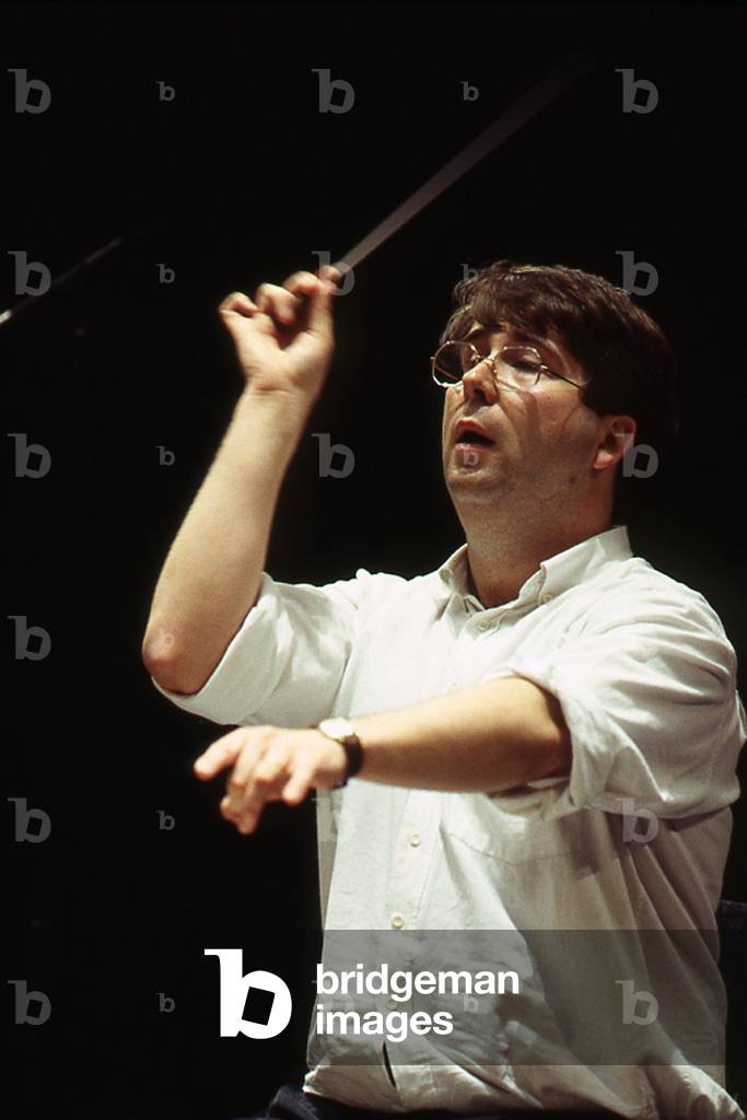 Conductor Bertrand de Billy (photo, 1995)