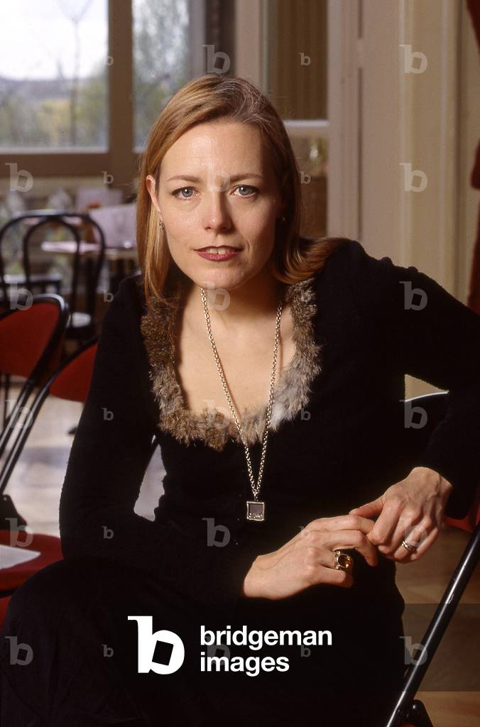 Mireille Delunsch - portrait of the French opera singer born in 1962 - Paris 2001
