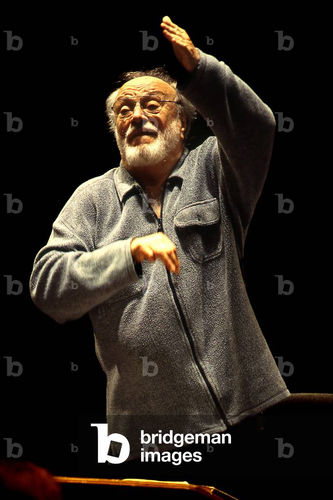 Kurt Masur - portrait of the German conductor 1927 - 2015 Paris 1999