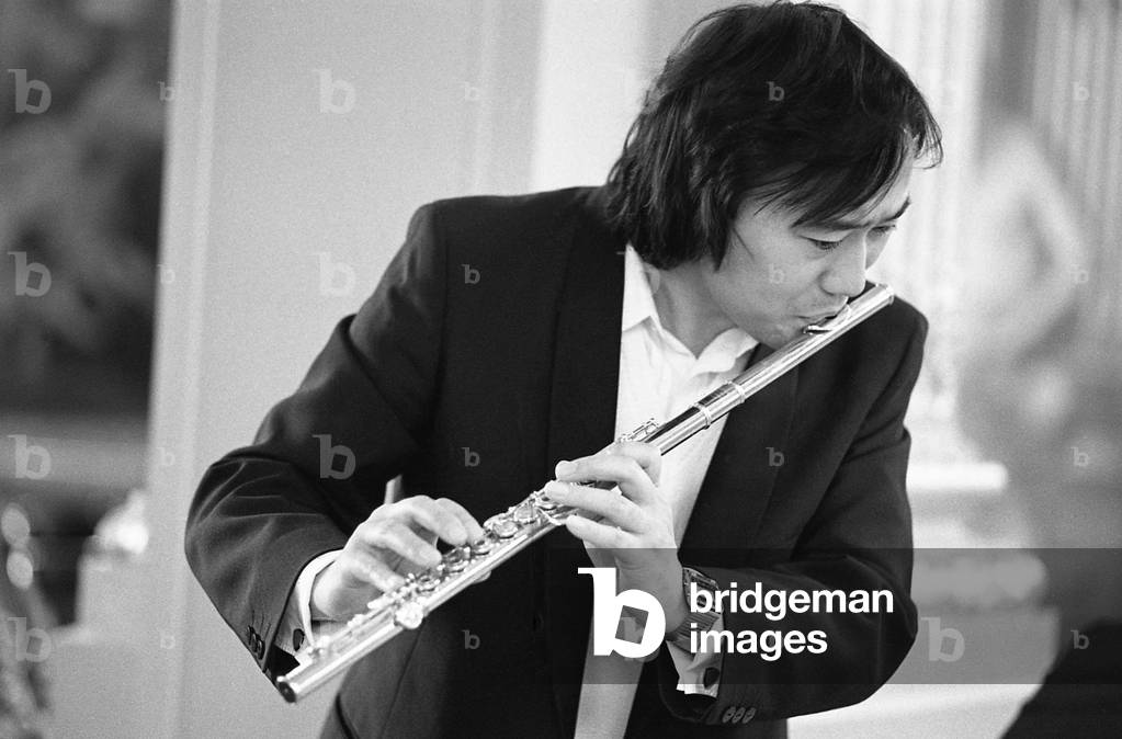 Shigenori Kudo, 1986 (b/w photo)