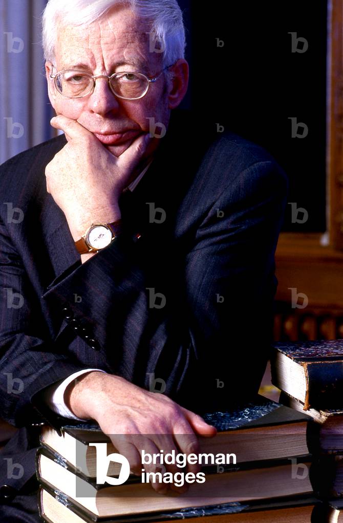 Emmanuel Leroy-Ladurie (b. 1929) - portrait. French Historian. Collège de France, Paris 1997.