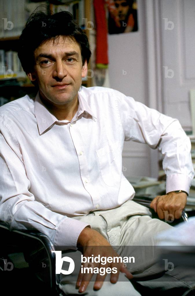 Alain Finkielkraut, Paris 1986. French philosopher and essayist, b. 30 June 1949.