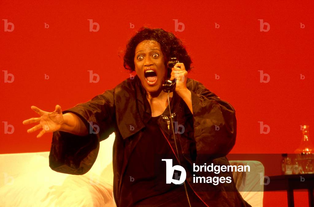 La voix humaine, opera in one act by Francis Poulenc, Théatre du Châtelet, Paris, France, October 2002 (photo)