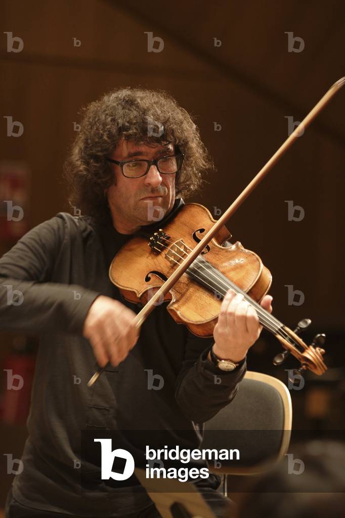 Yuri Bashmet - Russian violist and conductor in a rehearsal in Paris, June 2007. b.24 January 1953