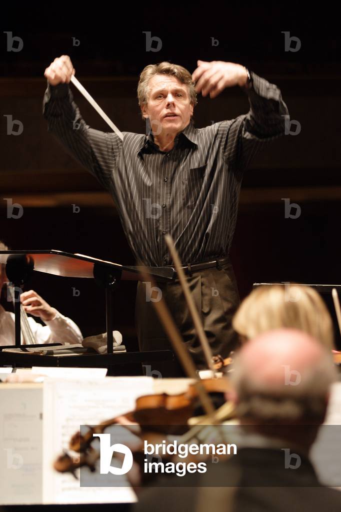 Mariss Jansons at the Theatre des Champs Elysées, Paris, 2007 (photo)