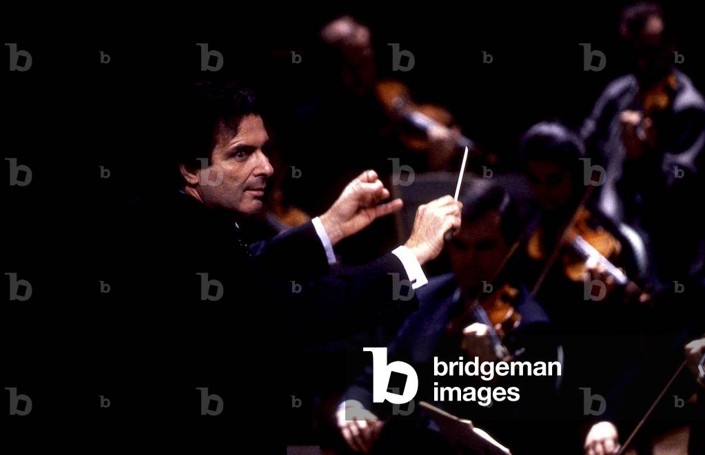 Alain Lombard in 1992, Orchestre National Bordeaux Aquitaine, Bordeaux, France. French conductor b. 1940