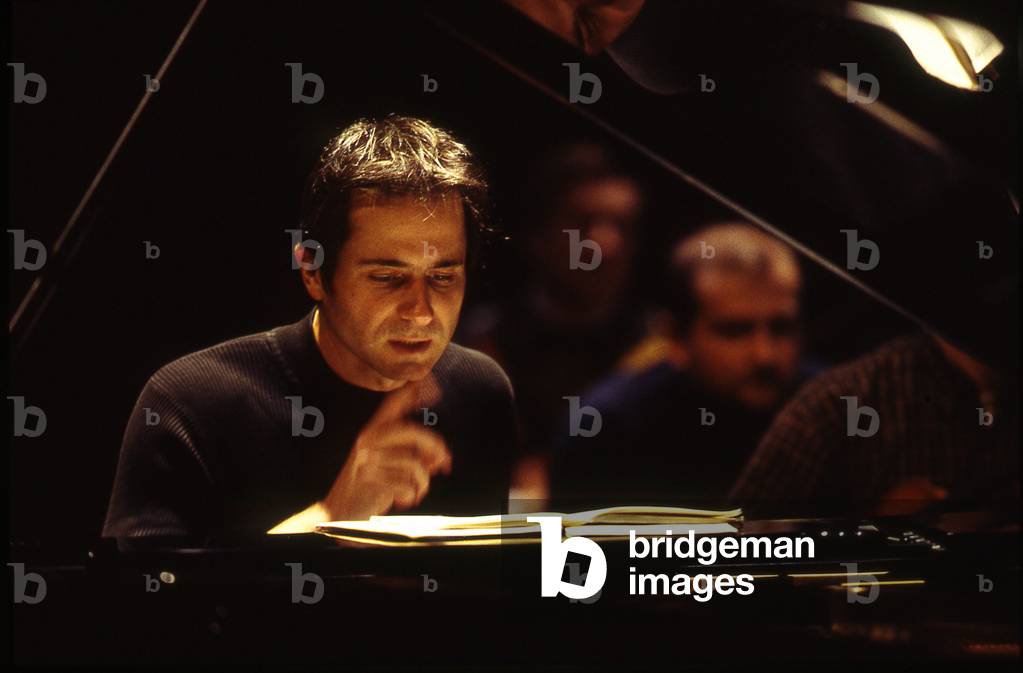 Piotr Anderszewski - portrait of the Polish pianist, b. 1969.