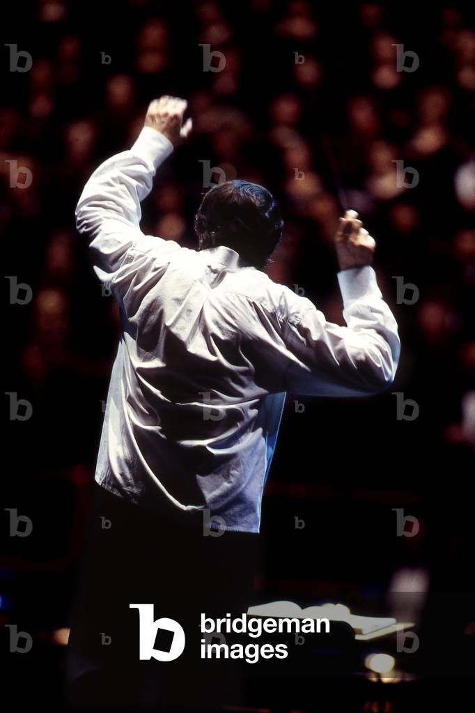Back view of a conductor - Michel Plasson